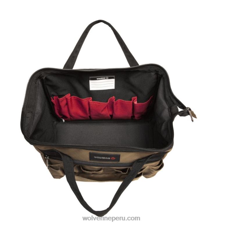 unisexo L24N236 Wolverine marrón Bolsa de herramientas de 15