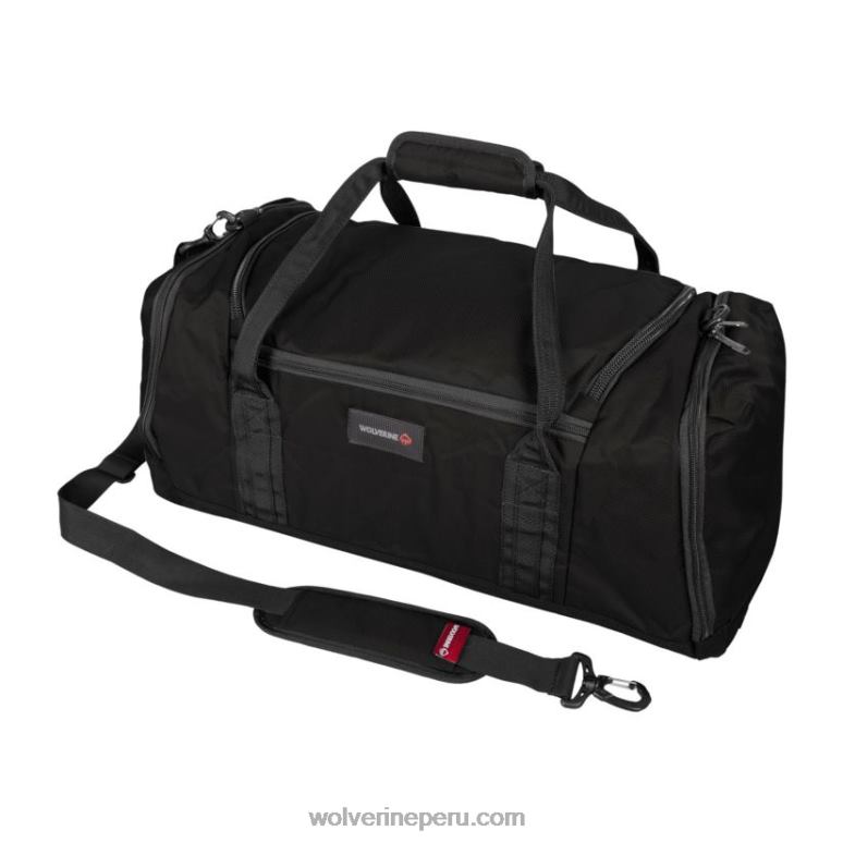unisexo L24N314 Wolverine negro bolsa de lona de 26"