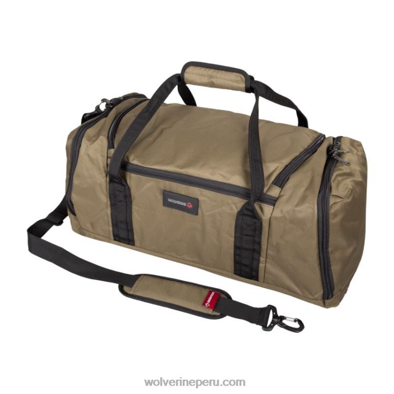 unisexo L24N315 Wolverine castaña bolsa de lona de 26