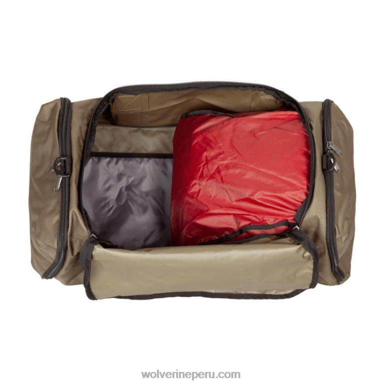 unisexo L24N315 Wolverine castaña bolsa de lona de 26