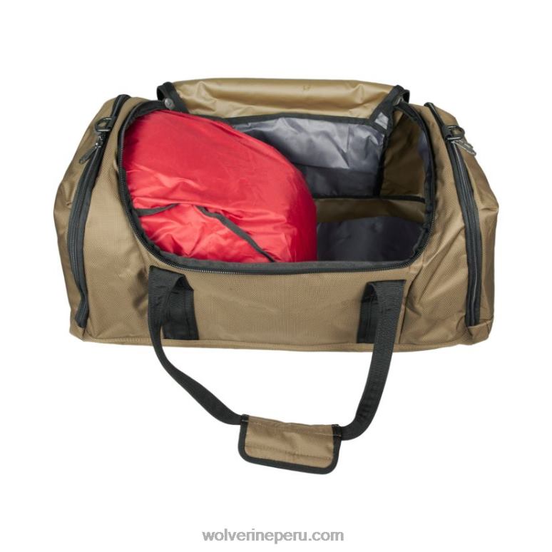 unisexo L24N315 Wolverine castaña bolsa de lona de 26