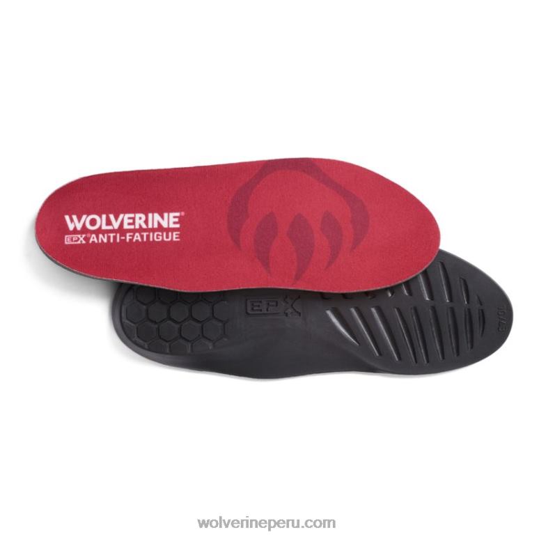 unisexo L24N286 Wolverine rojo Plantillas epx antifatiga 9mm