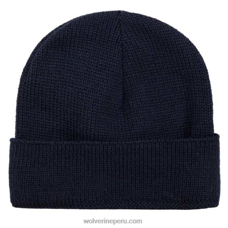unisexo L24N240 Wolverine azul marino oscuro gorra de reloj de lana