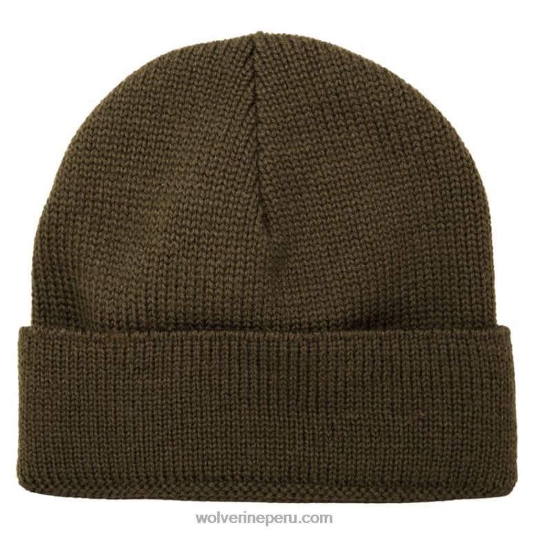unisexo L24N241 Wolverine oliva oscuro gorra de reloj de lana
