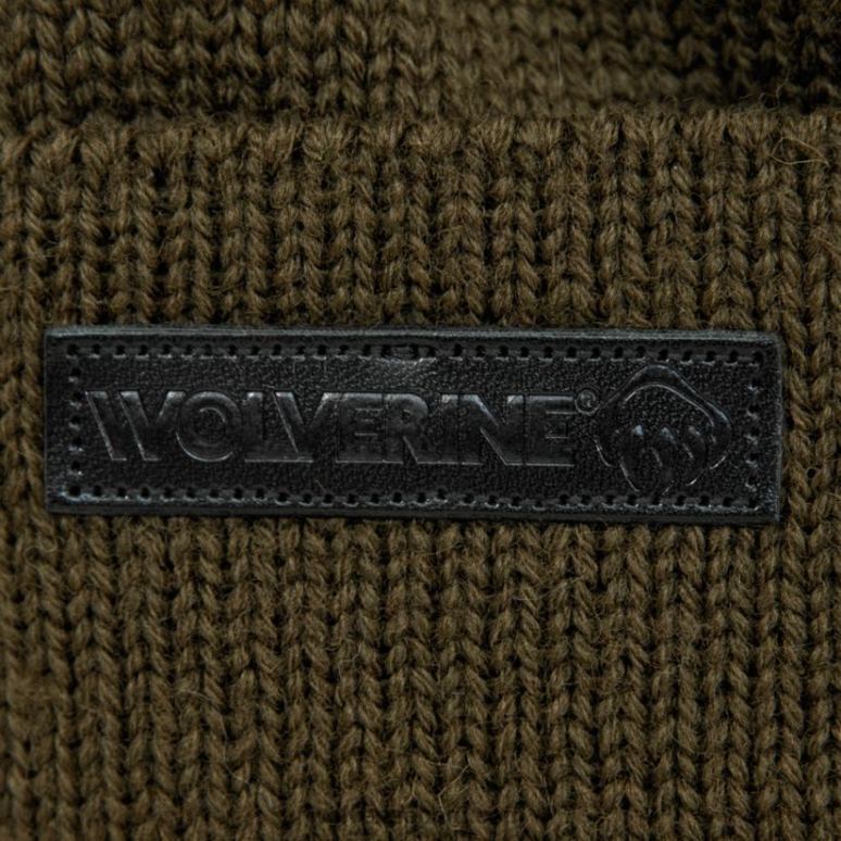 unisexo L24N241 Wolverine oliva oscuro gorra de reloj de lana