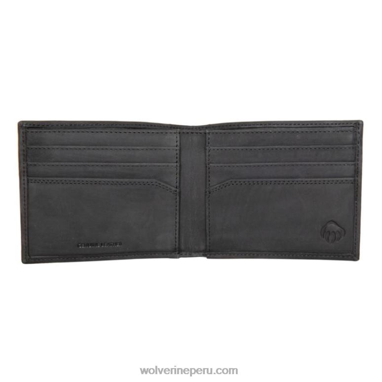 unisexo L24N270 Wolverine negro billetera plegable resistente