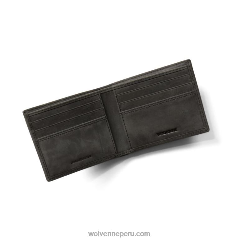 unisexo L24N279 Wolverine negro billetera plegable/clip de dinero