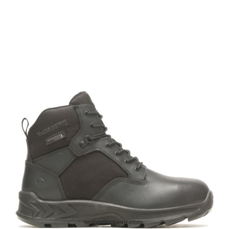 hombres L24N122 Wolverine negro Bota shiftplus táctica impermeable de 6" con puntera de aleación