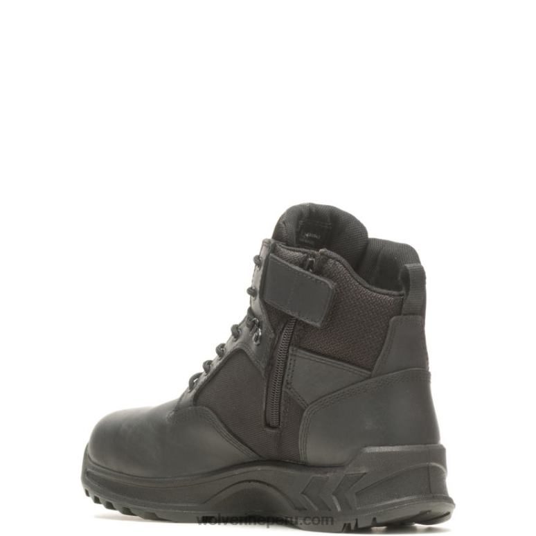 hombres L24N122 Wolverine negro Bota shiftplus táctica impermeable de 6