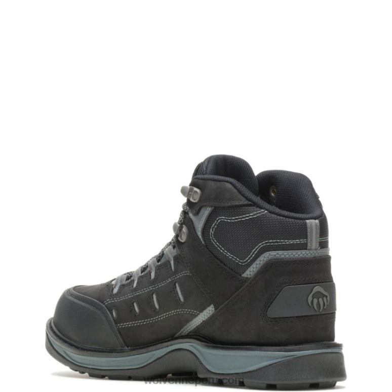 hombres L24N123 Wolverine Gris oscuro bota de trabajo impermeable carbonmax edge lx epx