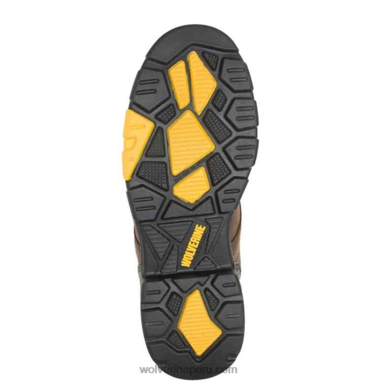 hombres L24N131 Wolverine marrón bota impermeable met-guard carbonmax 6
