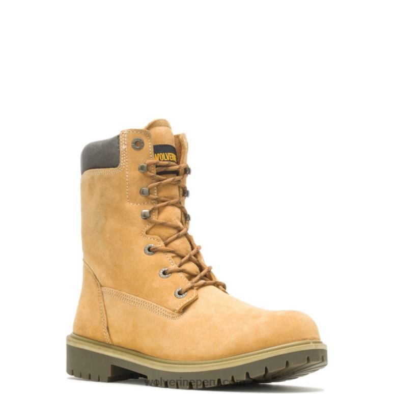 hombres L24N213 Wolverine oro Bota de trabajo aislada impermeable dorada de 8