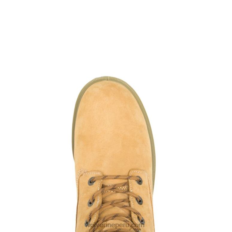 hombres L24N213 Wolverine oro Bota de trabajo aislada impermeable dorada de 8