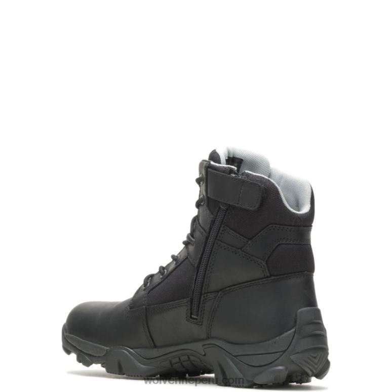 hombres L24N215 Wolverine negro Bota táctica impermeable Wilderness de 6