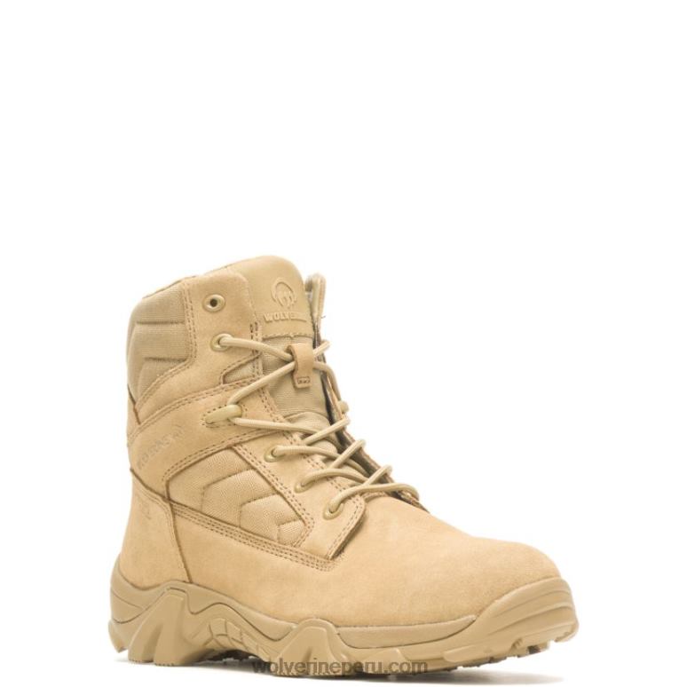 hombres L24N216 Wolverine coyote Bota táctica impermeable Wilderness de 6