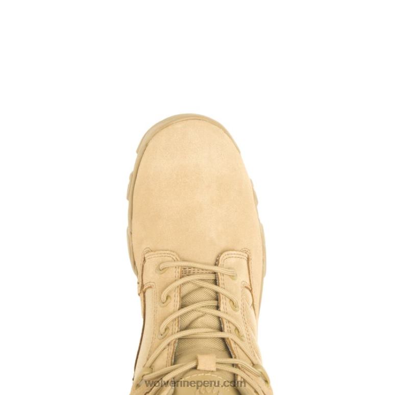 hombres L24N216 Wolverine coyote Bota táctica impermeable Wilderness de 6