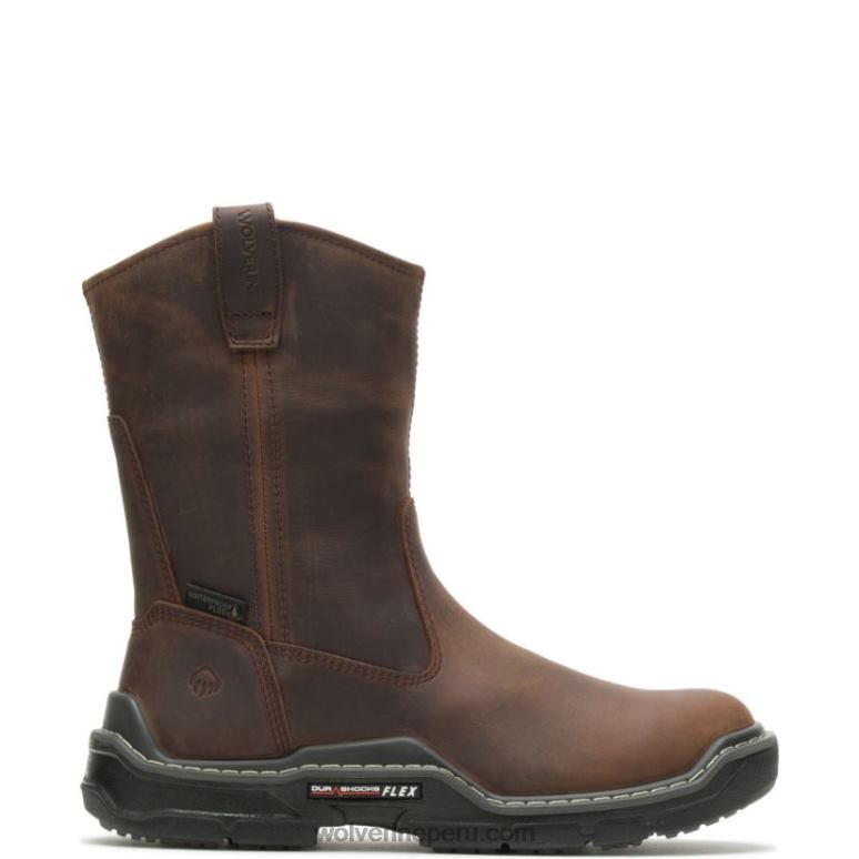 hombres L24N217 Wolverine maní raider durashock impermeable wellington