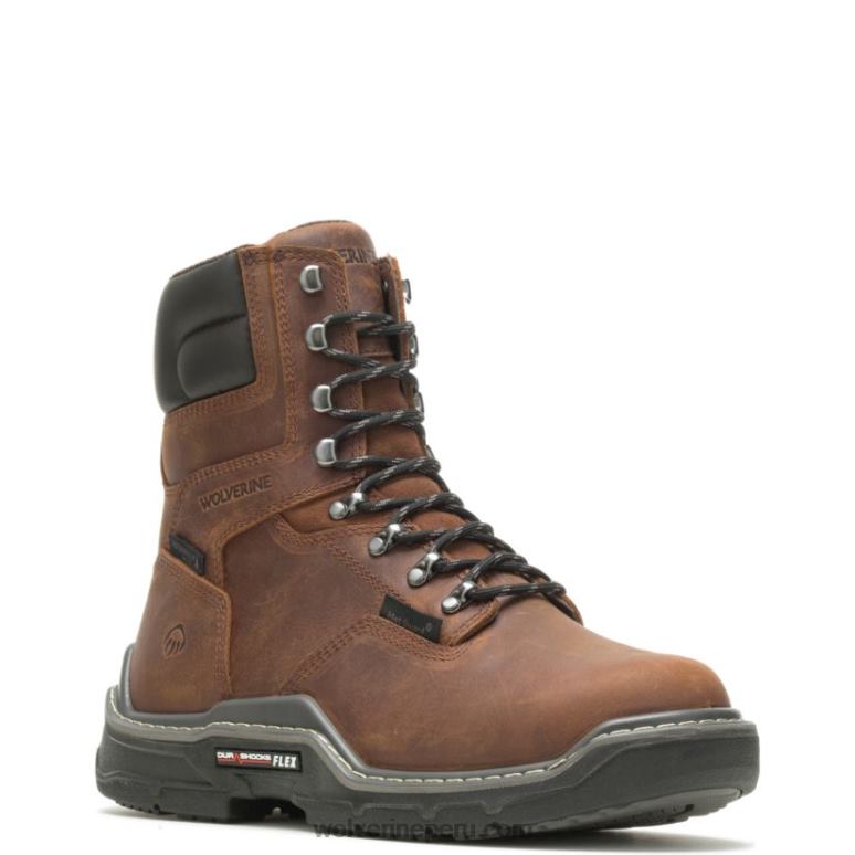 hombres L24N228 Wolverine maní bota de trabajo resistente al agua raider durashocks 8