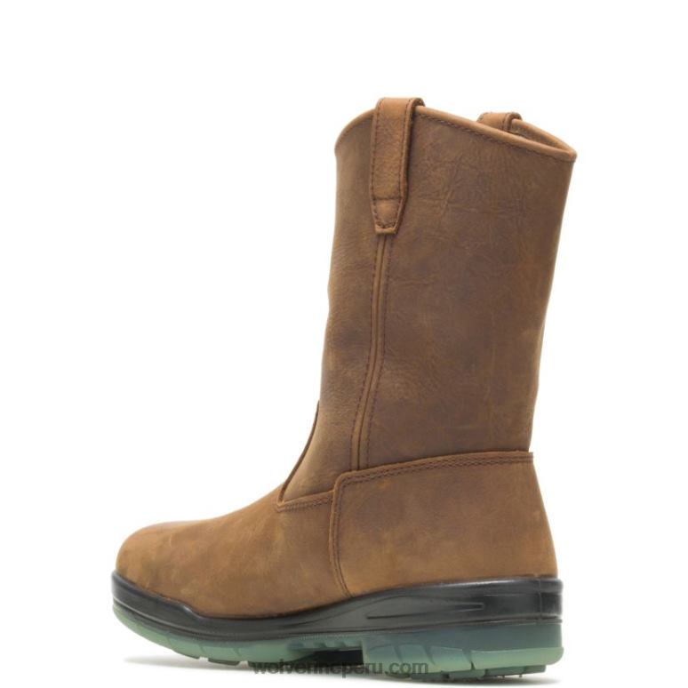 hombres L24N28 Wolverine piedra botas de agua impermeables con aislamiento de punta de acero durashocks