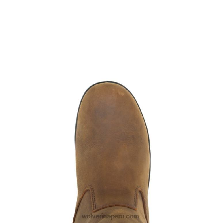 hombres L24N28 Wolverine piedra botas de agua impermeables con aislamiento de punta de acero durashocks