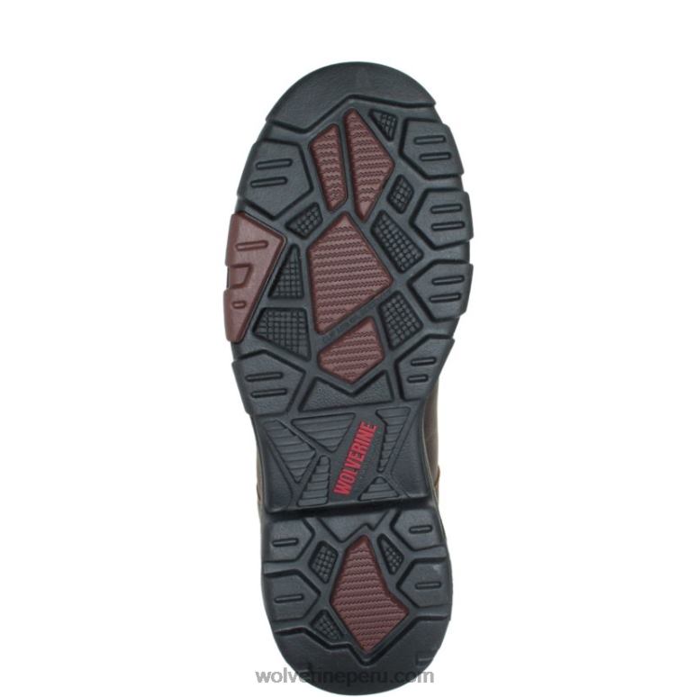 hombres L24N40 Wolverine marron oscuro cabor epx impermeable composite toe wellington