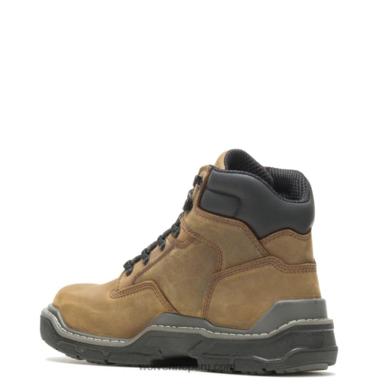 hombres L24N45 Wolverine marrón bota de trabajo raider durashocks impermeable 6