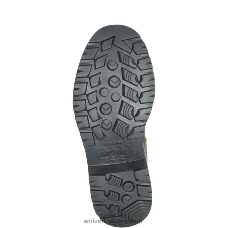 hombres L24N46 Wolverine marron oscuro Floorhand impermeable con punta de acero 10
