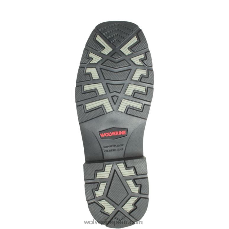 hombres L24N64 Wolverine topo/marrón botas de trabajo impermeables con puntera de acero rancher