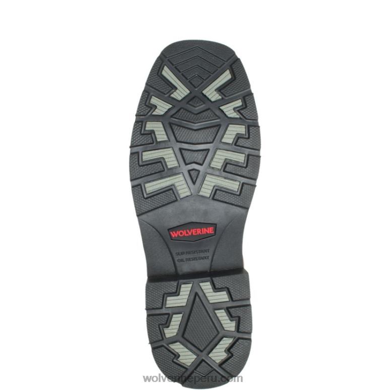hombres L24N71 Wolverine conker botas de agua impermeables con puntera de acero rancher