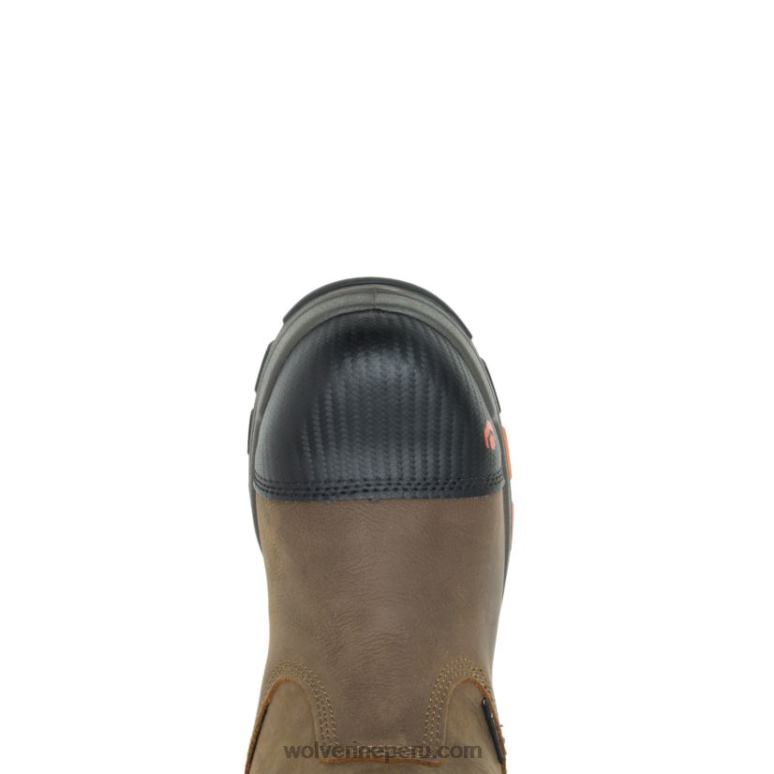 hombres L24N82 Wolverine marrón pala lx impermeable carbonmax 10