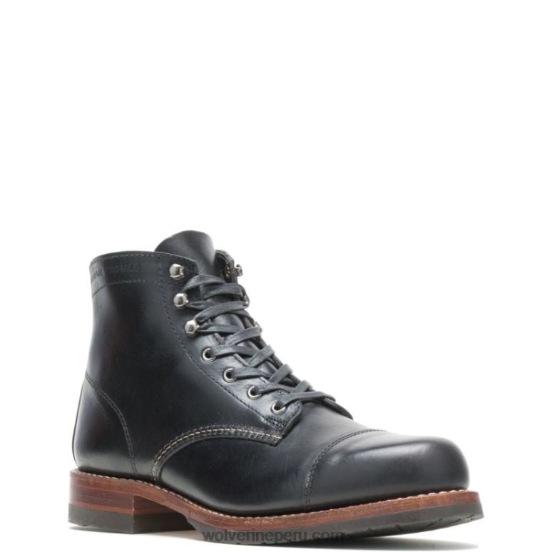 hombres L24N197 Wolverine negro Bota clásica con puntera de 1000 millas