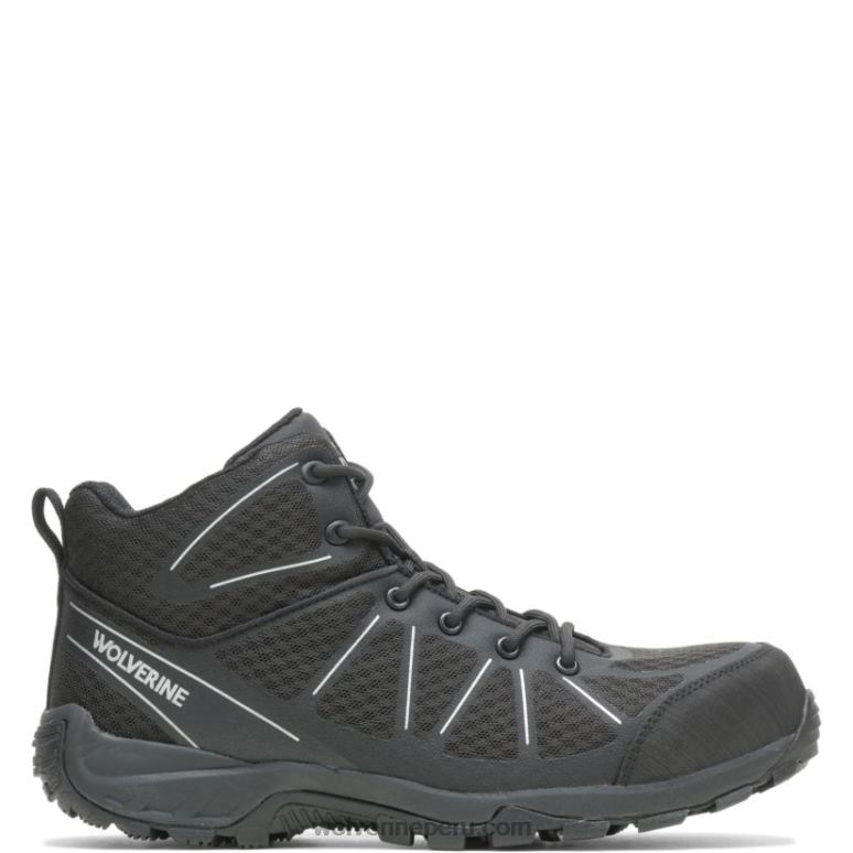 hombres L24N104 Wolverine negro bota de trabajo amherst ii carbonmax