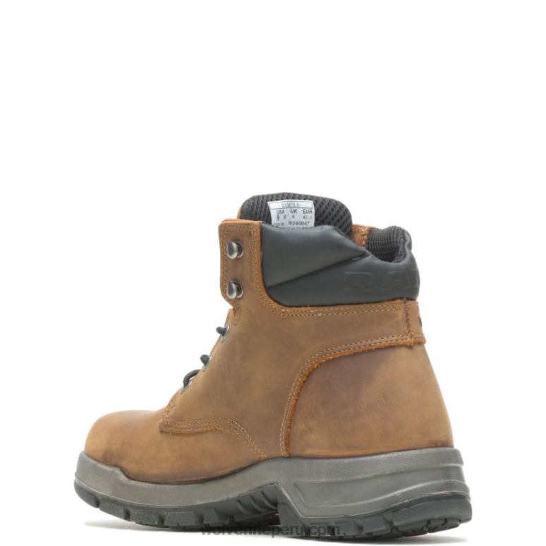 hombres L24N109 Wolverine marrón colección ram trucks - bota de trabajo con punta de seguridad tradesman