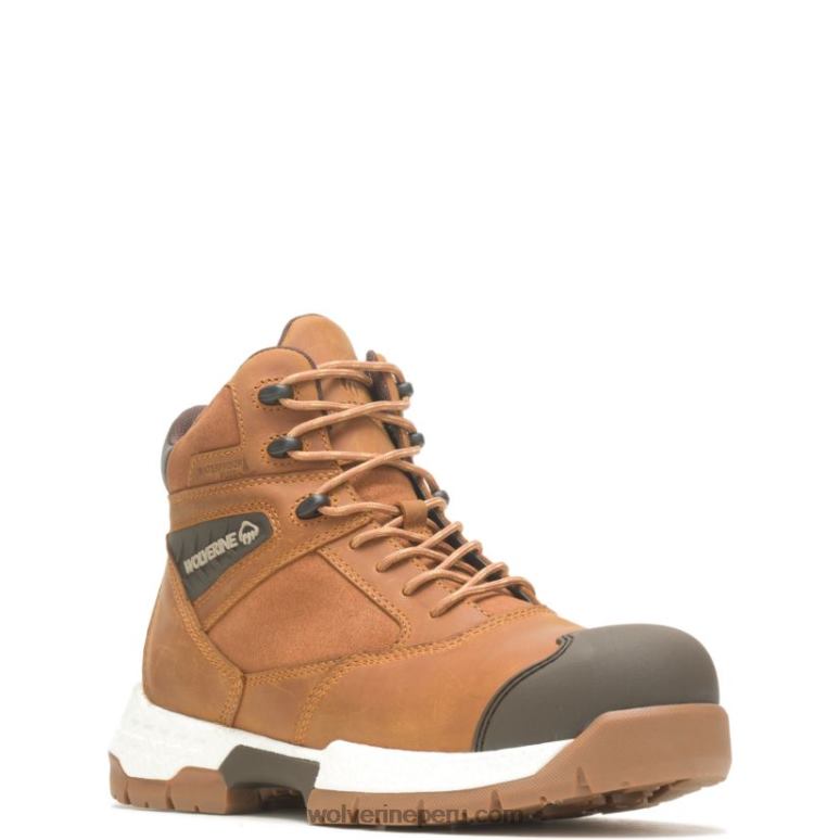 hombres L24N133 Wolverine Miel bota de trabajo rush ultraspring 6