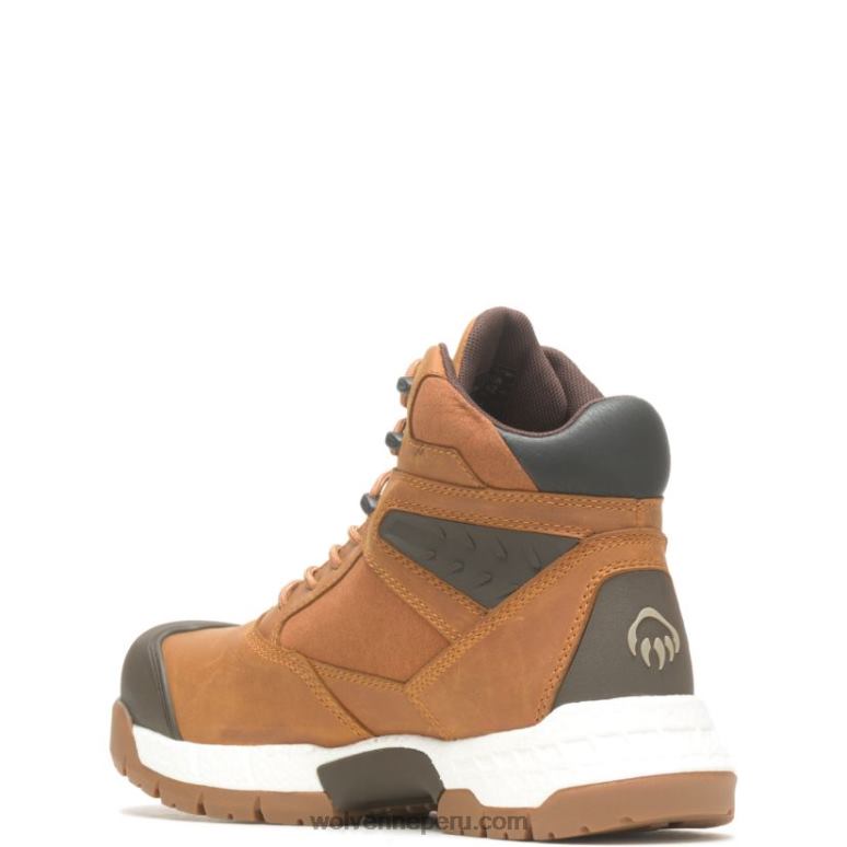 hombres L24N133 Wolverine Miel bota de trabajo rush ultraspring 6