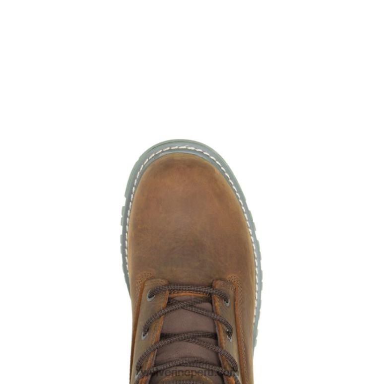 hombres L24N158 Wolverine sudán marrón bota de trabajo floorhand lx 6