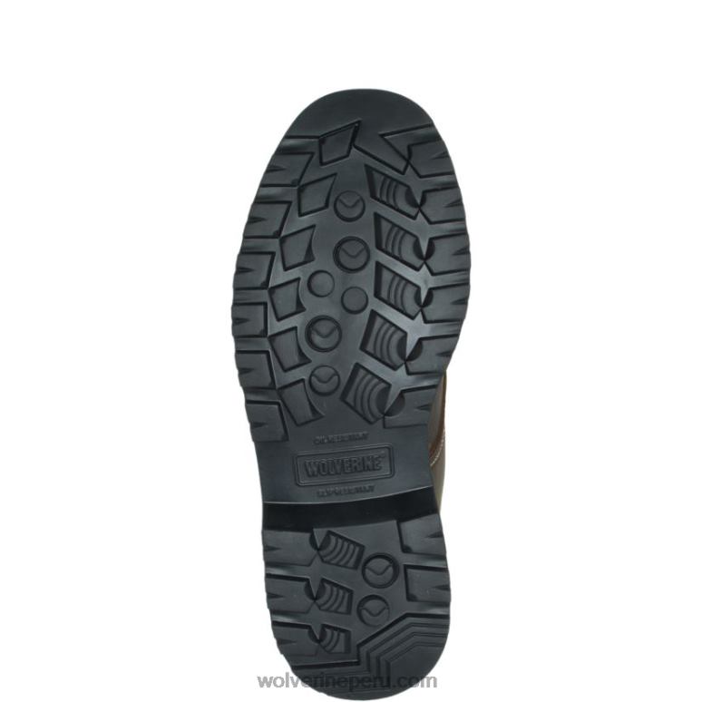 hombres L24N170 Wolverine café oscuro Bota de trabajo Floorhand Moc Toe 6