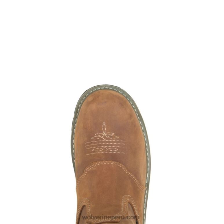 hombres L24N192 Wolverine marrón bota de trabajo anhem western wellington