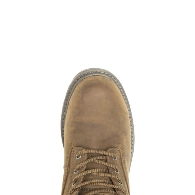 hombres L24N226 Wolverine grava Bota de trabajo con punta blanda de 6