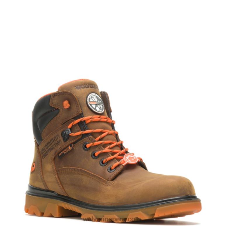 hombres L24N229 Wolverine sudán marrón bota de trabajo uncommon construction collection i-90 epx carbonmax