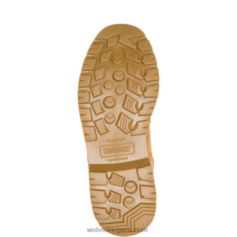 hombres L24N39 Wolverine trigo Bota de trabajo con punta de acero de 8