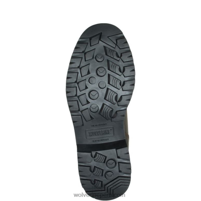 hombres L24N54 Wolverine marron oscuro Bota de trabajo con punta de acero de 6