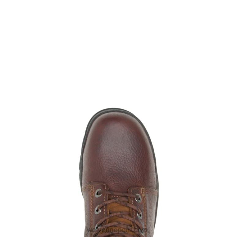 hombres L24N85 Wolverine nuez bota de trabajo marquette con punta de acero de 6