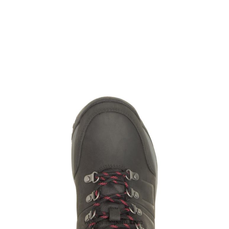 hombres L24N87 Wolverine negro bota de trabajo chisel de 6