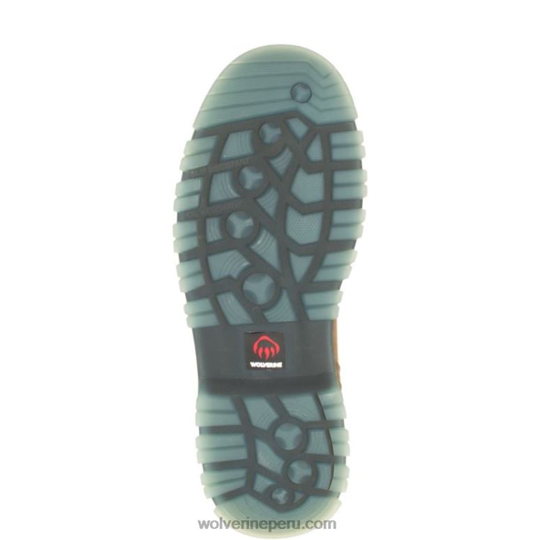 hombres L24N95 Wolverine sudán marrón Bota de trabajo Floorhand Lx de 6