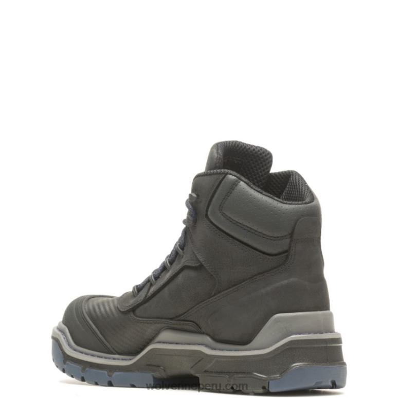 hombres L24N120 Wolverine negro bota de trabajo raider durashocks shield 6