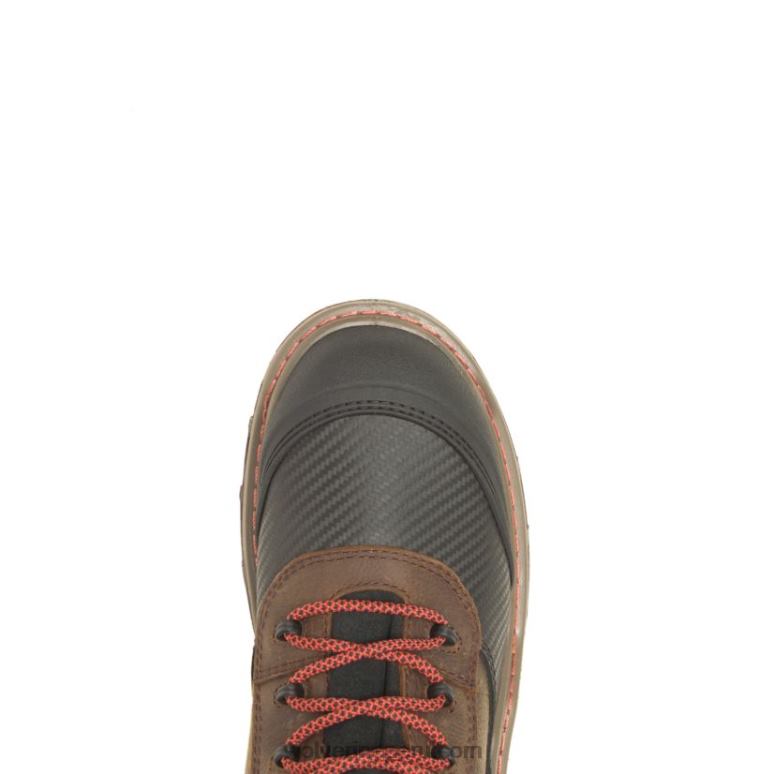 hombres L24N121 Wolverine marron oscuro bota de trabajo raider durashocks shield 6