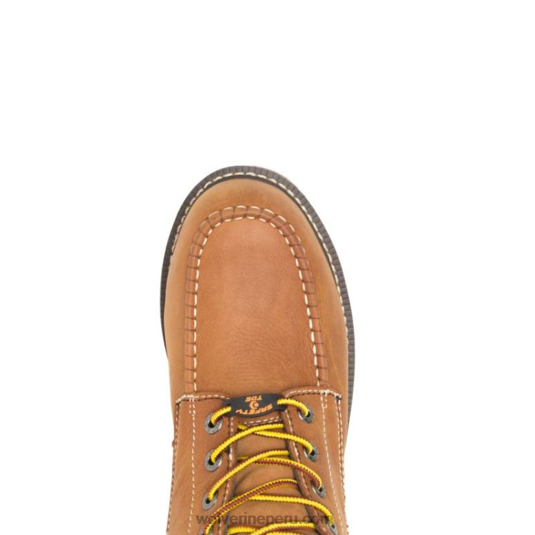hombres L24N145 Wolverine broncearse bota de trabajo i-90 durashocks moc-toe carbonmax 6