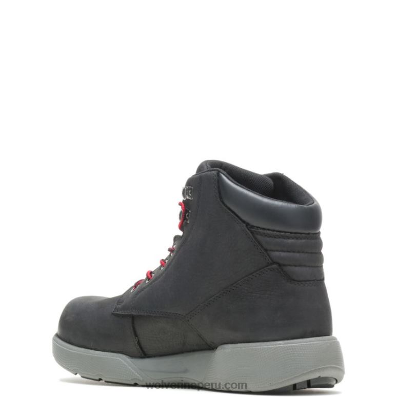 hombres L24N151 Wolverine negro bota kickstart durashocks 6