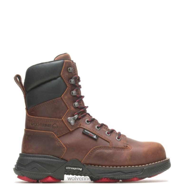 hombres L24N152 Wolverine maní botas de trabajo hellcat fuse durashocks ultraspring 8" carbonmax